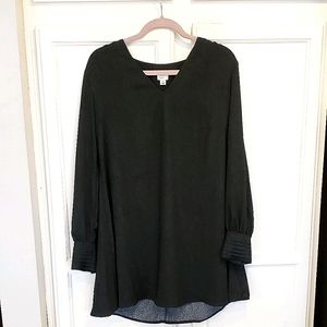 Dark Green Long Sleeve Dress from A New Day